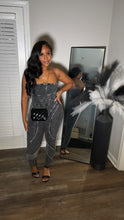 Load image into Gallery viewer, Kriss Kross Jumpsuit - Acid Black