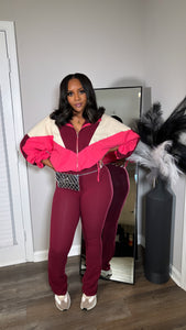 On the Go Set (Maroon)